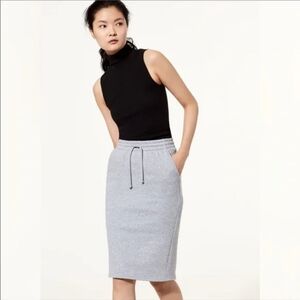 TNA Cariboo Fleece Midi Skirt Size XXS